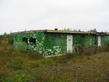 Evergreen Drive-In Theatre - Snackbar Now (newer photo)